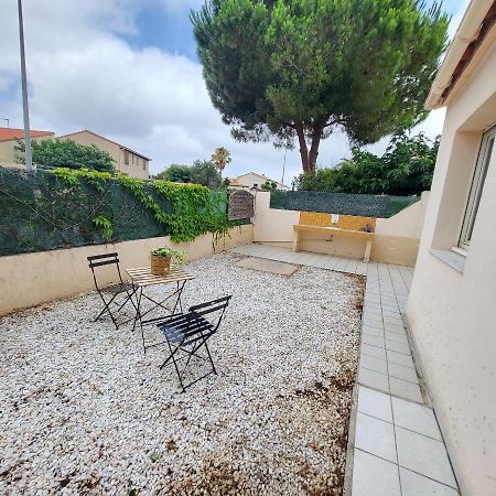 Bel Appartement Avec Jardin De 30M2 , Climatise Avec Parking Et Arrivee Autonome Cabestany Eksteriør bilde