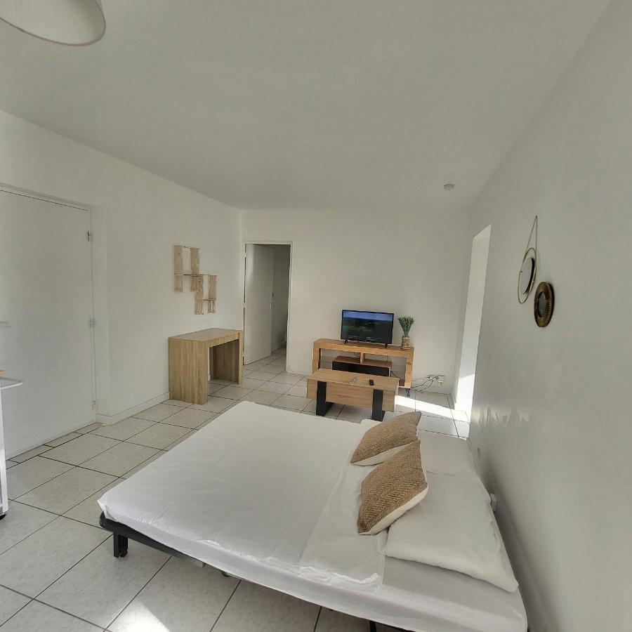 Bel Appartement Avec Jardin De 30M2 , Climatise Avec Parking Et Arrivee Autonome Cabestany Eksteriør bilde